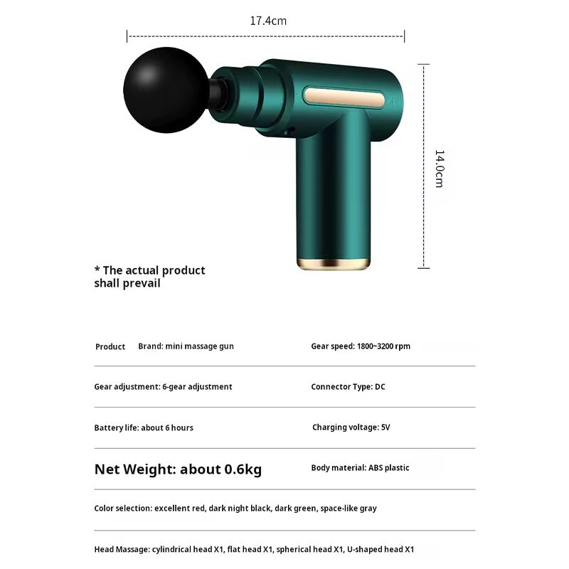 Mini Muscle Massager – Compact Power for Instant Relief