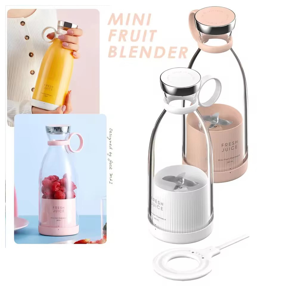 Fresh Juice™ Portable Blender – Mini Fast Smoothie Maker (380ml)