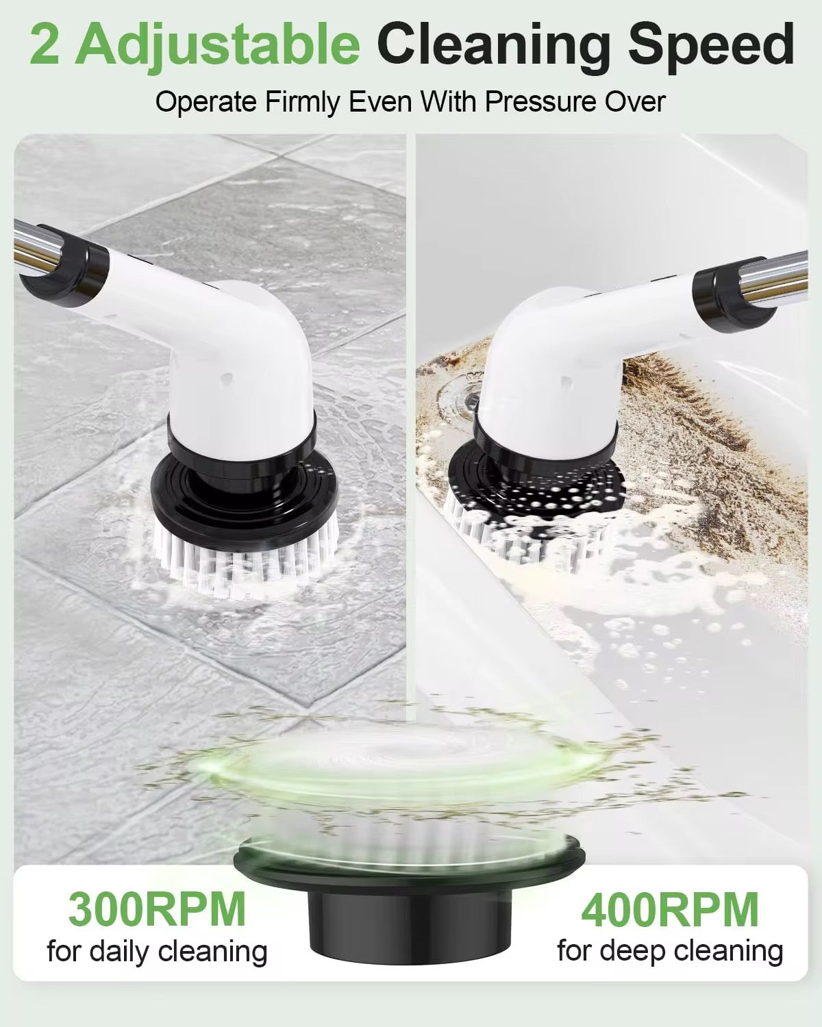 9-in-1 Electric Cleaning Brush – Powerful All-in-One Scrubber for Every Surface