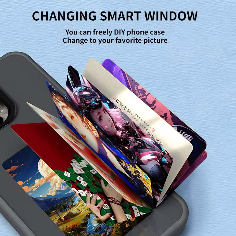 Magic Instant Photo-Changing iPhone Case – Change Your Design in 1 Second
