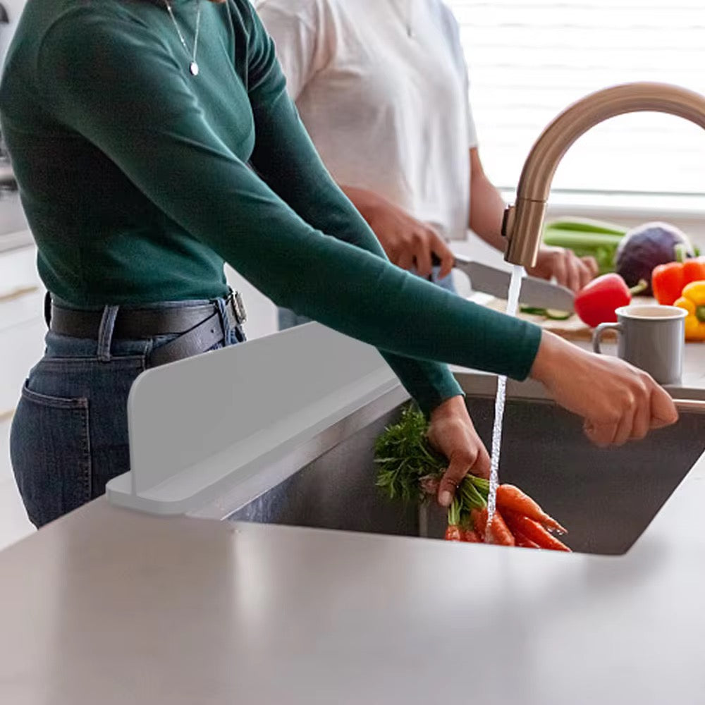 Silicone Sink Splash Guard – No More Wet Countertops!