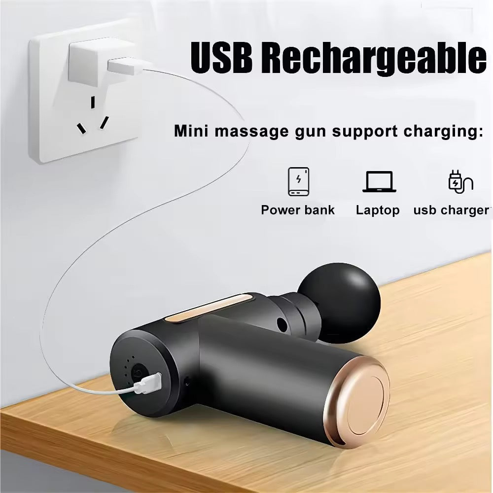 Mini Muscle Massager – Compact Power for Instant Relief